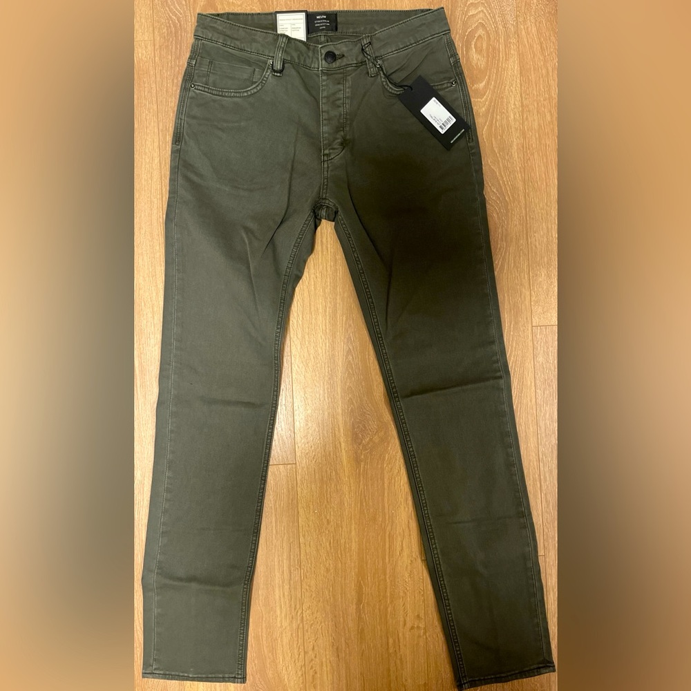 Neuw Lou Slim Twill - Military (Brand New)